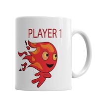 Fire Boy Kupa Bardak Porselen Karışık