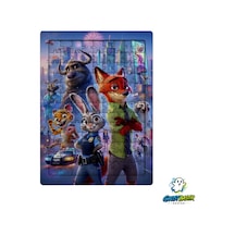 Nick Ve Judy 99 Parça Ayaklı Puzzle Dekoratif Çocuk Yapbozu 0253