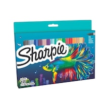 Sharpie Limited Edition Fine 18'li Yuvarlak Uç Permanent Markör S