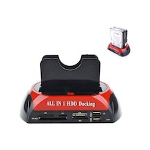 Usb 2.0 Harddisk Docking - Kart Okuyucu - Hdd Klonlama İde Sata