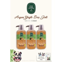 Eyüp Sabri Tuncer Doğal Argan Yağlı Duş Jeli 600 Ml 3 Adet Ve Rosıe Pamuk