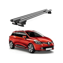 Venüs Renault Clio Iv Sportour 2012-2019 Uyumlu Gri Ara Atkı Port Bagaj Tavan Barı
