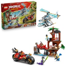 LEGO® NINJAGO® Ninja Aracı Ağaç Ev Savaşı 71857 - 7 Yaş ve Üzeri Çocuklar için 6 Minifigür İçeren Oyuncak Yapım Seti (642 Parça)