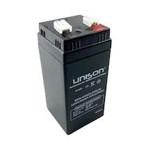 4V 6 Amper Kare Kuru Bakımsız Akü