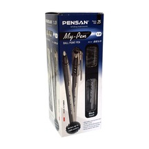 Pensan My-Pen Tükenmez Kalem 1 MM Siyah 25Li