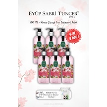 Japon Kiraz Çiçeği 500 Ml Sıvı Sabun 6 Al 5 Öde Ve Rosıe Hediyeli