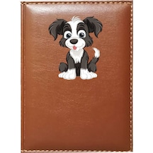 Promosyon Denizi Sevimli Köpek 4 Görselli Taba Ruhsat Kabı