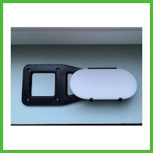 Vaveni 3d Baskı Tv Arkası 75x75 Vesa Deliğine Monte Medya Oynatıcı Tutucu Braket Kolay Montaj Siyah Arz