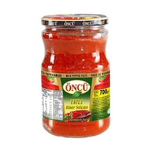 Öncü Tatlı Biber Salçası Cam 700 G
