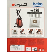 X-Bag Beko Uyumlu Bks 2250 A Perform Süpürge Toz Torbası 20 Adet Standart