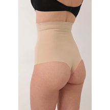 Ten Lazer Kesim String Tanga Korse Çok Renkli