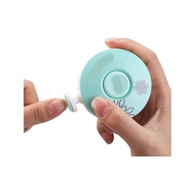 Yeni Doğan Babek Bakımı İçin Pilli 6 Başlıklı El Ayak Tırnak Törpü Manikür Seti