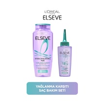 ELSEVE Hydra Pure Salisilik Asit içeren Yağlanma Karşıtı Nemlendirici Şampuan + Saç Derisi Serum Seti