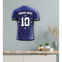 Bk Gift Kişiye Özel İsimli Taraftar Forma 3d Ahşap Duvar Saati-7, Arkadaşa Hediye, Sevgiliye Hediye, Doğum Günü Hediyesi Kobitmeyencom30159 Bk Gift