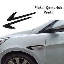 Chevrolet Cavalier Çamurluk Venti Parlak Siyah Pleksi  Vent