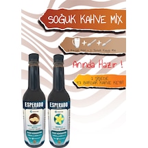 Çabuk Kahve Vanilya Beyaz Çikolata Aromalı Soğuk Kahve Mix 2 Li Set 750 Ml X 2 Adet Çözünebilir