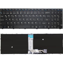 Siyah-ışıksız, Notebook Klavye - Monster Abra A7 V12 İ5-10300h Muadili İle Uyumlu