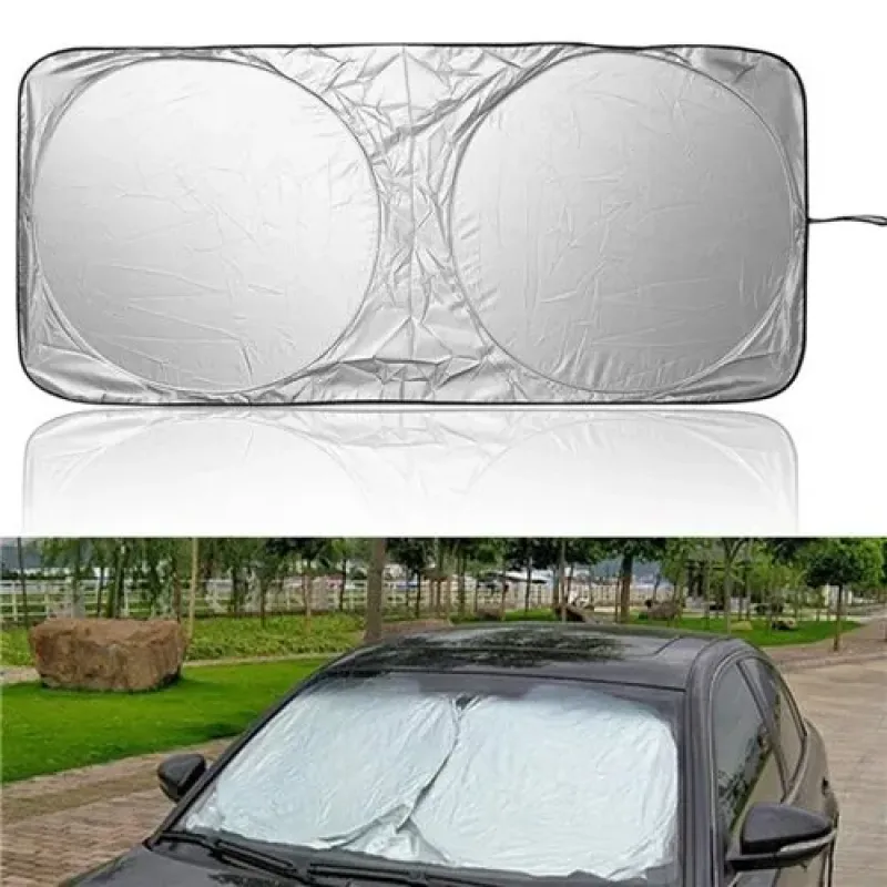 Katlanabilir Araba Ön Cam Güneşliği 150x70 Cm Uv Korumalı Isı & Güneş Engelleyici Oto Güneşliği 1