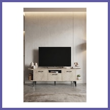 Bezos Mira Tv Sehpası Suntalam Ekru 160x35 Cm Nıda
