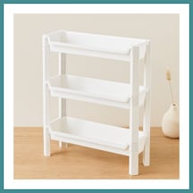 Trendexa 3 Katlı Sepet Organizer Raf Ünitesi 465x145x500 Mm Mac Çok Renkli