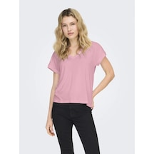 Only 15369294 V Yaka Kadin Body - Pembe Pembe