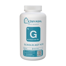 072 Glikolik Asit 70% - Glycolıc Acıd 70% 500 Gr
