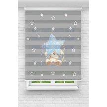 Perdeoutlet38 Baskılı Renkli Mavi Yıldız Dijital Baskılı Zebra Perde-cocuk Odası-stor Perde Model:tyc7989fc2bf2d7b06a487600 Çok Renkli