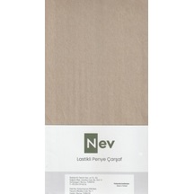 Nev Penye Çarşaf Fitted Bej 100x200+30 Nev Penye Çarşaf Fitted Bej 100x200+30