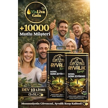 Ayvalık Koop Ayvalık Soğuk Sıkım Natürel Sızma Zeytinyağı 2 X 5 L