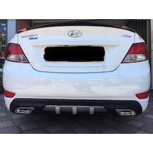 Hyundai Accent Blue Bagaj Üstü Spoyler Fiber Boyasız