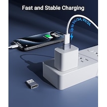 Usb C Kadın - Usb Erkek Adaptör 3'lü Paket Seyahat Olması Gerekenler, Alüminyum Usb C - Usb Adaptörü, Tip C Şarj Kablosu Güç Dönüştürücü Apple iPhone Uyumlu 17 16 15 Apple Watch Airpods Carplay İle