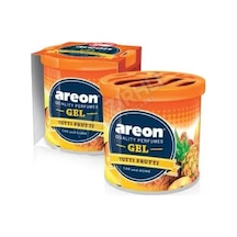 4 Adet Areon Gel Can Tutti Frutti Bardaklık Oto Araç Kokusu