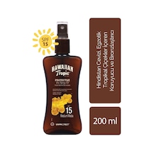 Hawaııan Tropıc Koruyucu Ve Bronzlaştırıcı Yağ Spf 15
