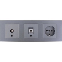 OVİVO Grano Füme Üçlü Set -Füme 3'lü Set