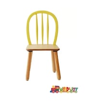 Wood&joy Makaron Sandalye -sarı
