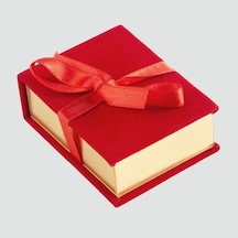 Ilkeshop Kurdale Kadife Ahşap Lüx Set Kolye Kutusu-lacivert Çok renkli