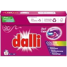 Dalli 3'ü Bir Arada Renkli Çamaşırlar için Tablet Çamaşır Deterjanı 12'li