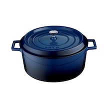 Lava Döküm Yuvarlak Tencere Trendy 20 CM