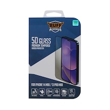 Buff Apple Uyumlu   iPhone 14 Plus / 13 Pro Max 5D Glass Ekran Koruyucu