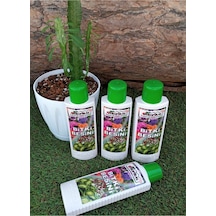 Bitki Besini 4 Adet 225 Ml, Bütün Çiçekler Için Vitamin, Her Çiçeğe Uygun Besin, Çiçek Coşturan 1 kg