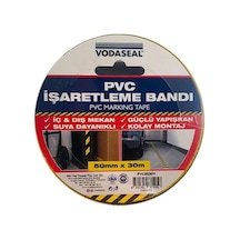 3 Adet Vodabond Pvc İşaretleme Bandı 50mmx30m