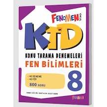 Fenomen Okul 2025 8. Sınıf Lgs Fen Bilimleri Konu Tarama Denemeleri