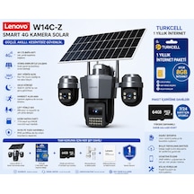 Lenovo W14c-z Smart 4g Kamera Solar 1yıllık İnternet+64gb Hafıza Kartı