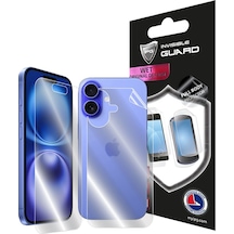 Apple Uyumlu   iPhone 16 Için Hydrogel İnce Tpu Tam Kaplama Ekran Ve Arka Koruma