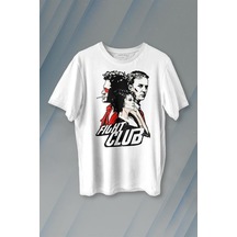 Fight Club Film Marla Tyler Durden Baskılı Tişört Unisex T-shirt 001