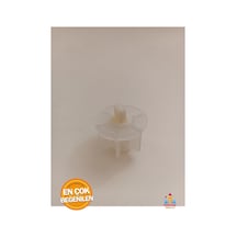 Stor Zebra Perde Tamir Aparatı Boru Tıpası Boru Tapası Şeffaf Renk 32mm Boru Çapı 3 Adet Turuncu