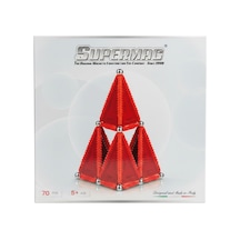 Supermag 70 Parça Manyetik Yapı Ve Geometri Seti- Stem Eğitici Manyetik Oyuncak