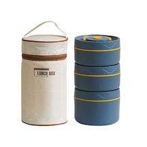 Ofis Çalışanları Ve Öğrenciler İçin 304 Paslanmaz Çelik Yalıtımlı Öğle Yemeği Kutusu İl Öğle Yemeği Kutusu Mühürlü Termos 49969356