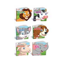 Dıytoy Ben Kimim Hayvanlar 6lı Bebek Kitap Seti DIY-BKH2182