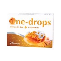 One-Drops Pastil Zencefil Bal + C Vitamini